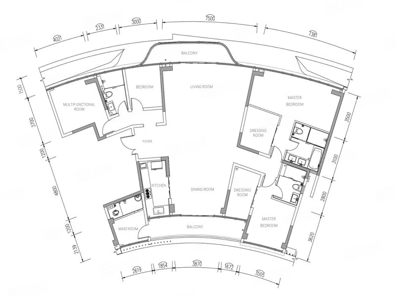 成都科创生态岛U6(新房)5室2厅256㎡834万二手房图片