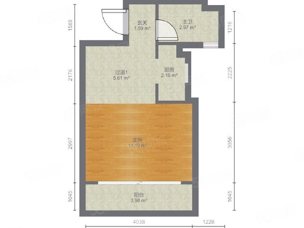深圳坪山坑梓深业东城御园深业御园精装1房诚租,近锦绣实验和亚迪三村