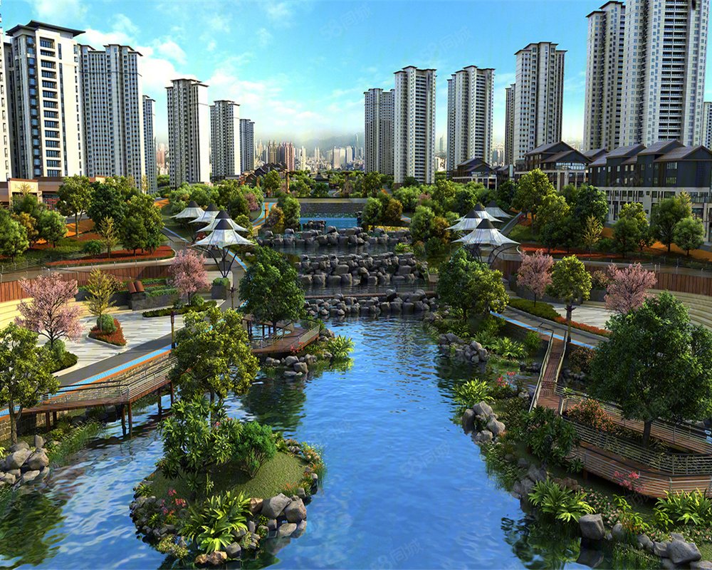 中悦康养小镇公园尊府