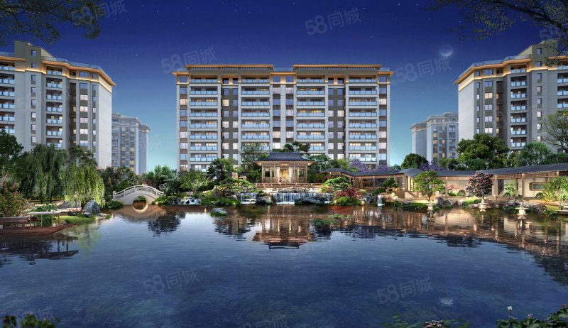 万景进园汇3室2厅2卫84.52㎡南66万