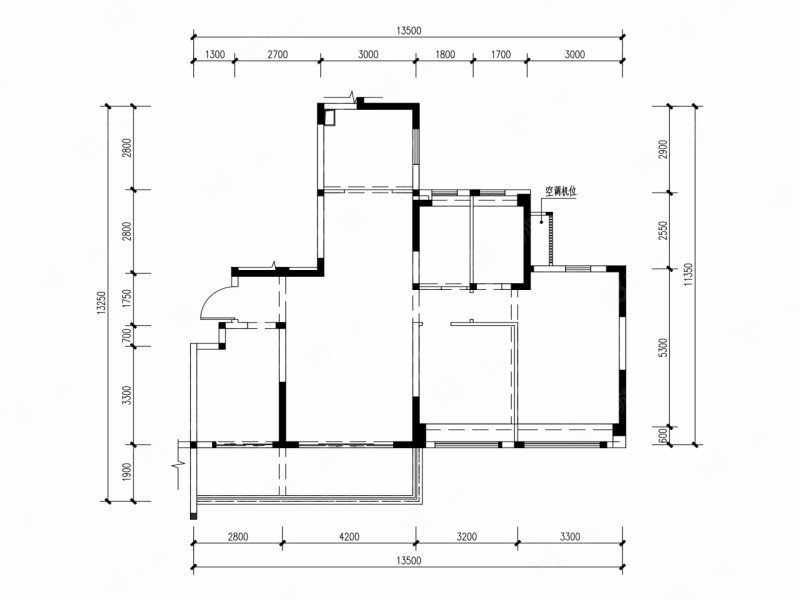 金地正源荟3室2厅125㎡205万二手房图片