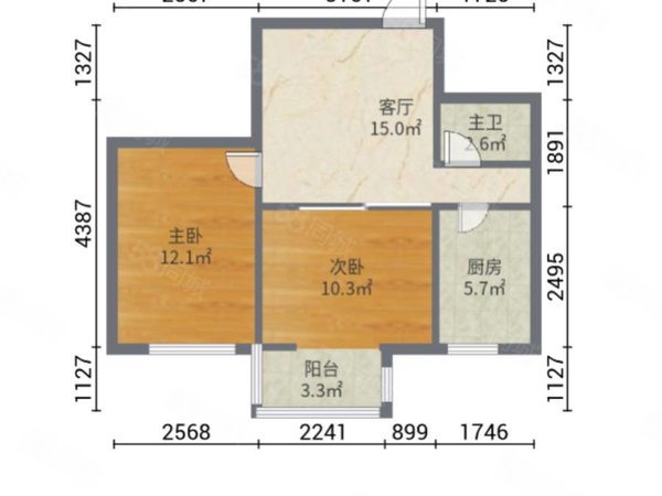 【多圖】華沃濱河灣,於洪新城租房,鄰地鐵 缺啥少啥都能配 有空調