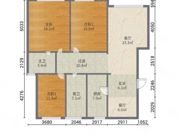 【多图】绿岛花园城市绿洲,城西租房,绿岛花园城市绿洲 3室2厅2卫