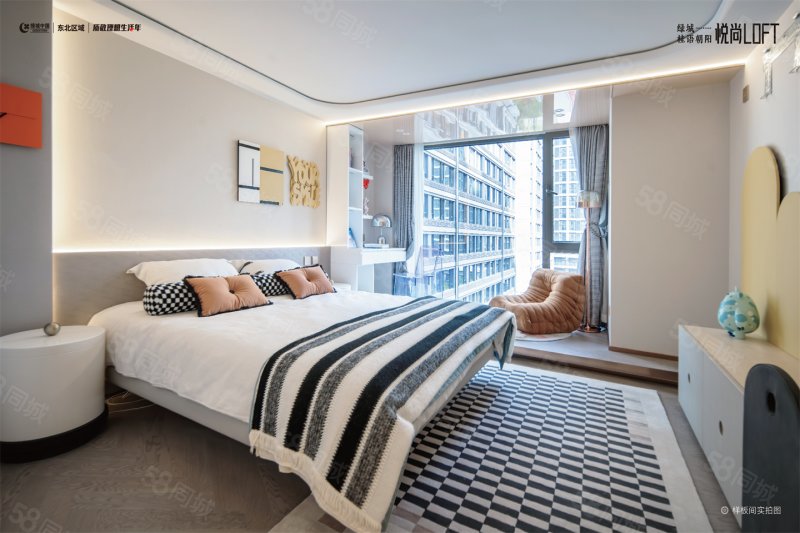 绿城桂语朝阳·悦尚LOFT3室2厅96㎡140万二手房图片