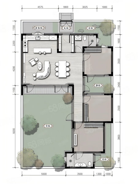 江村里3室2厅120㎡万二手房图片