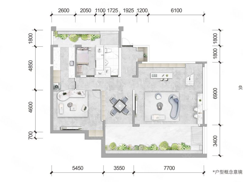 天府公园未来城(新房)7室3厅345㎡万二手房图片