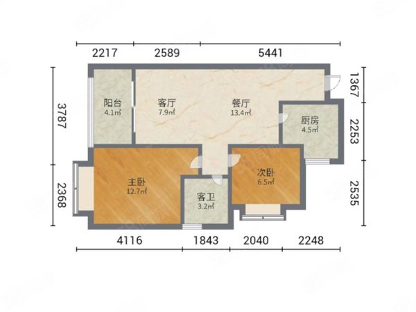 白藤头租房,恒大滨江左岸 2室2厅1卫 电梯房 精装修73平米,斗门租房