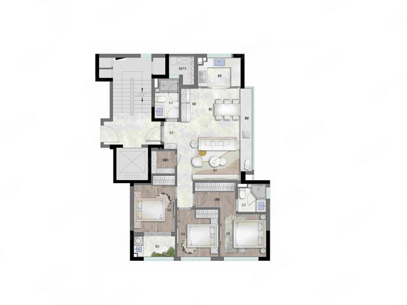 宁波瑞云3室2厅99㎡282万二手房图片