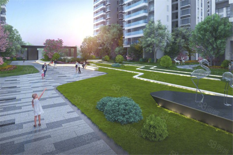 南信时代金湖湾(新房)3室2厅2卫120㎡南北138万