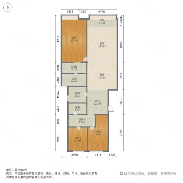 位置|全天采光,御翠湾-长春58同城