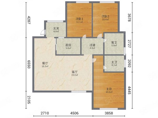 【多图】正商红河谷,流亭租房,正商红河谷 3室2厅2卫 电梯房 豪华装修