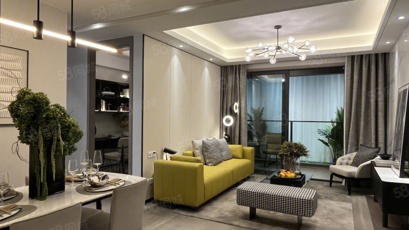 金融街广安控股融御3室2厅96㎡210万二手房图片