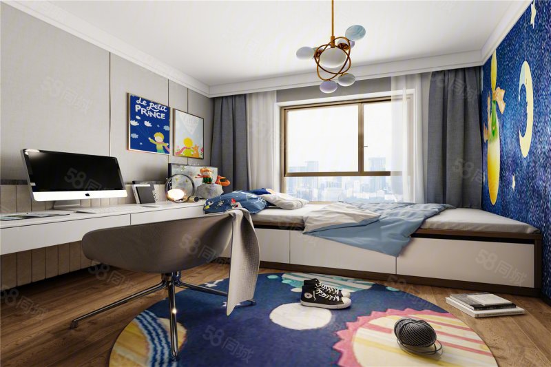 住總興創(chuàng)·如遇3室2廳2衛(wèi)89.8㎡南北240萬