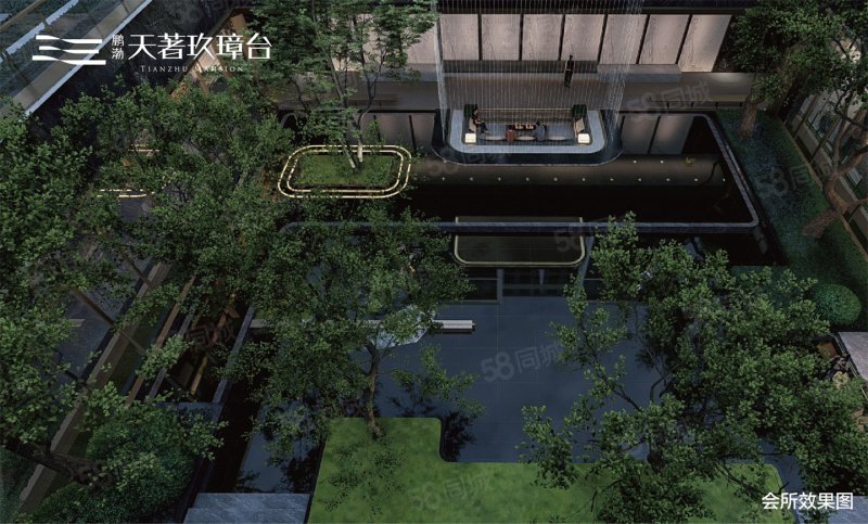 鹏渤天著玖璋台3室2厅110㎡73万二手房图片