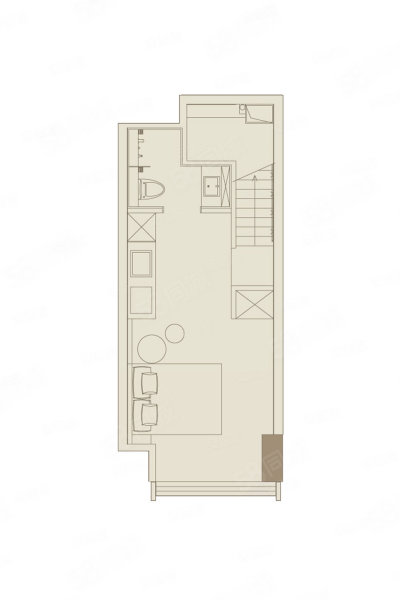 中邦拉普达2室2厅42㎡55万二手房图片