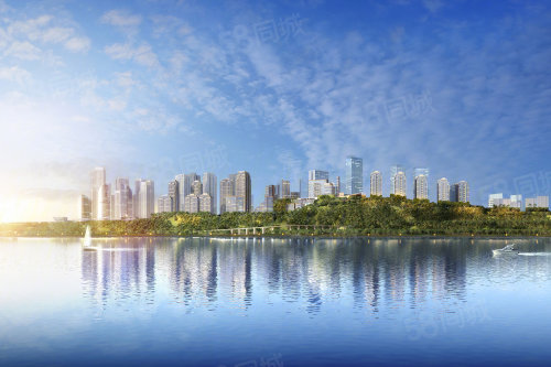 重庆鲁能星城外滩天景图片