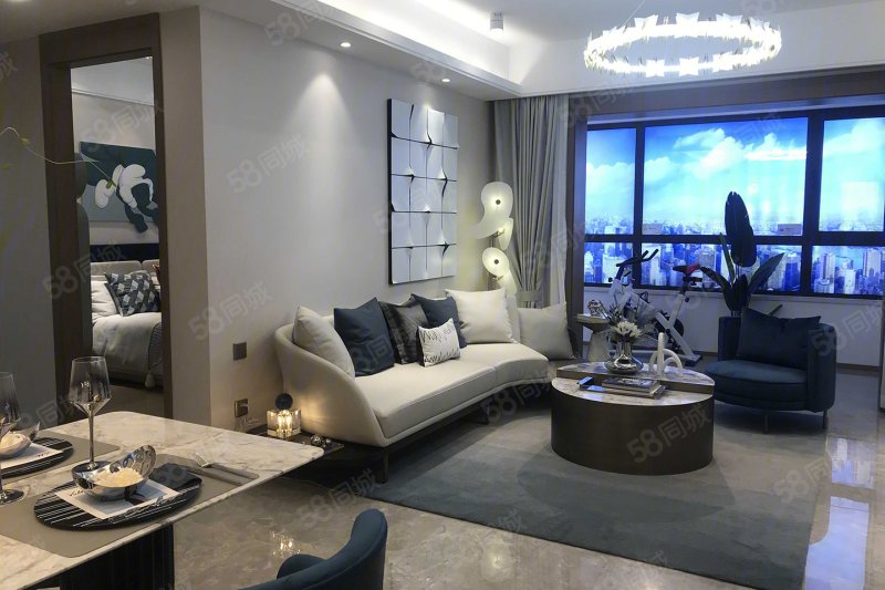 招商时代主场(新房)3室2厅128㎡122万二手房图片