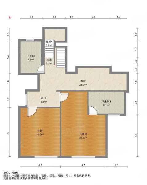 澳景園5室3廳5衛(wèi)486㎡南北2800萬