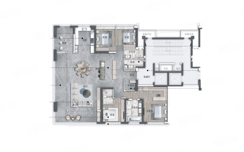 春江·和瑞5室2厅267㎡万二手房图片