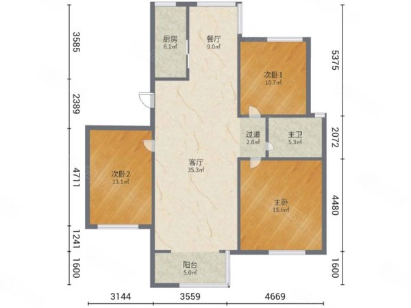 青岛黄岛薛家岛南岛小镇南岛小镇 3室2厅1卫  精装修120平米出租房源