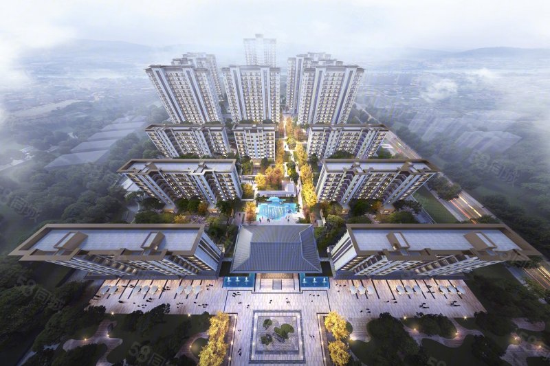 中茵·观澜云顶3室2厅99㎡89万二手房图片