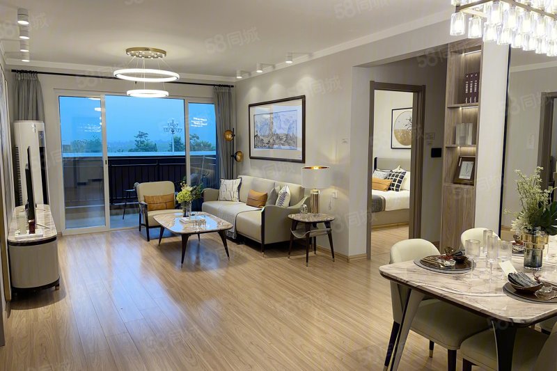 【10图】3室2厅2卫 136m 朝南北 约75万,碧桂园学府世家(新房)-汉中58