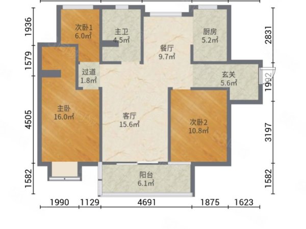 0元 90.0平米出租房源真實圖片