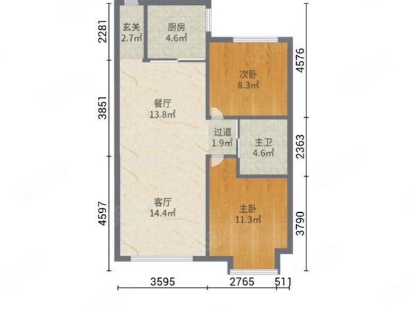 会展中心租房,奥园国际新城 2室2厅1卫 电梯房 73平 精装修,苏家屯