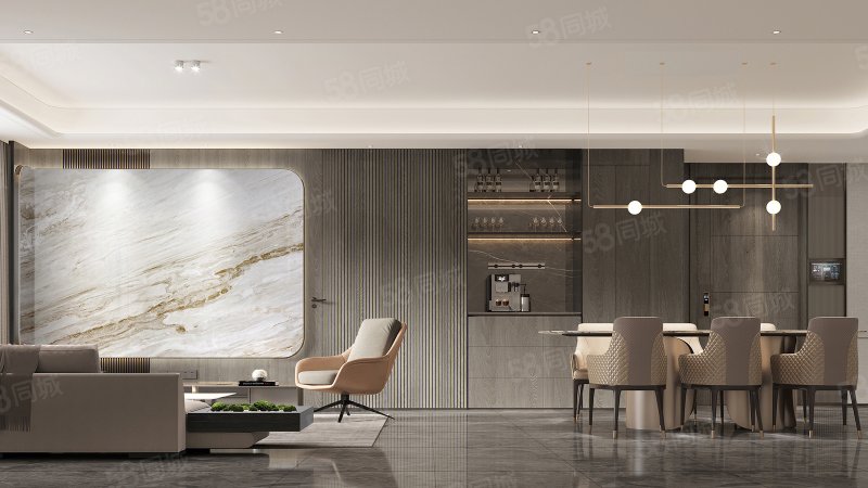 中海興叁號院(新房)4室2廳2衛(wèi)148㎡南北1080萬