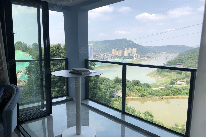 买江景房 一线江景 紧邻公园学府,远达江山美墅-宜宾58同城