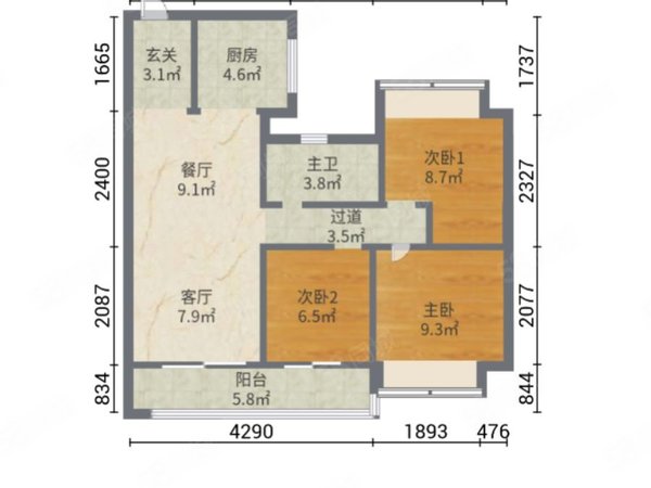 碧桂园都荟户型图图片