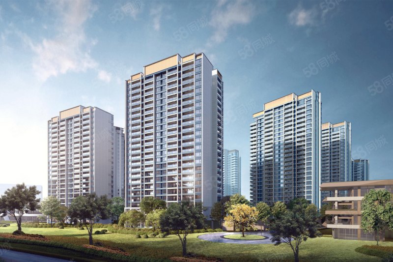 富康城·紫悦府3室2厅2卫128㎡南102万