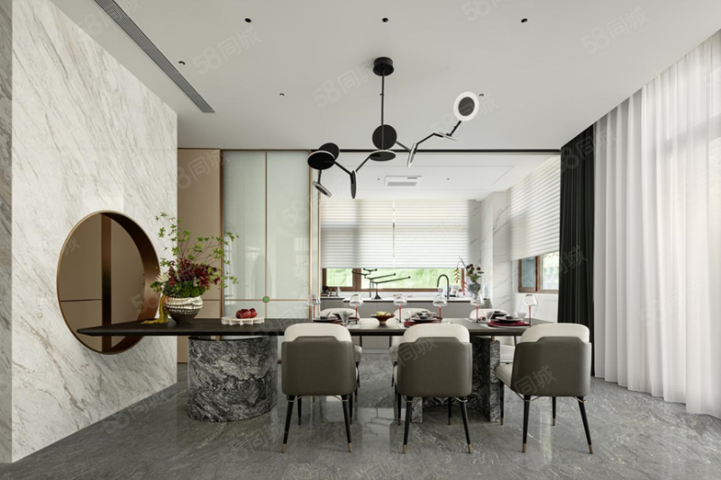 長(zhǎng)安府(新房)4室2廳4衛(wèi)418㎡南北3256萬