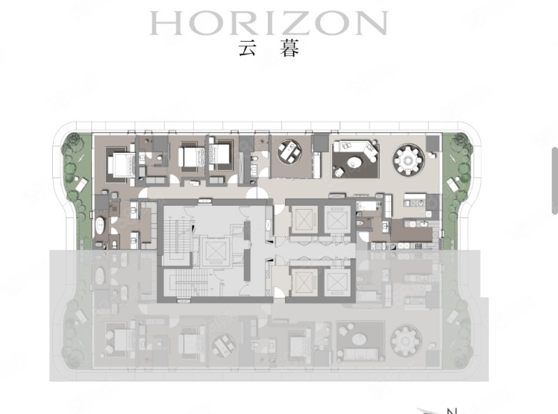 鸿瑞高新望云5室2厅416㎡万二手房图片