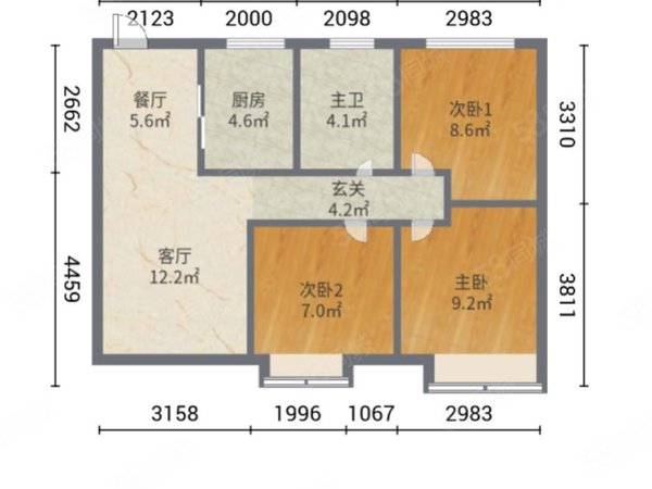 昆山兰亭天悦户型图图片