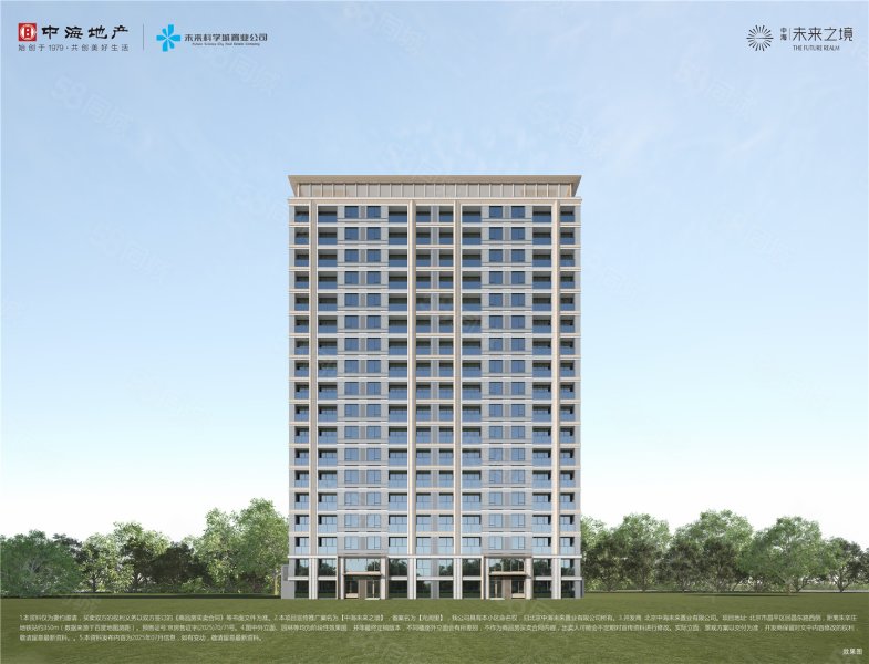 【10图】朱辛庄地铁口100 4代住宅 可车接车 随时看房,中海·未来之境-北京58同城