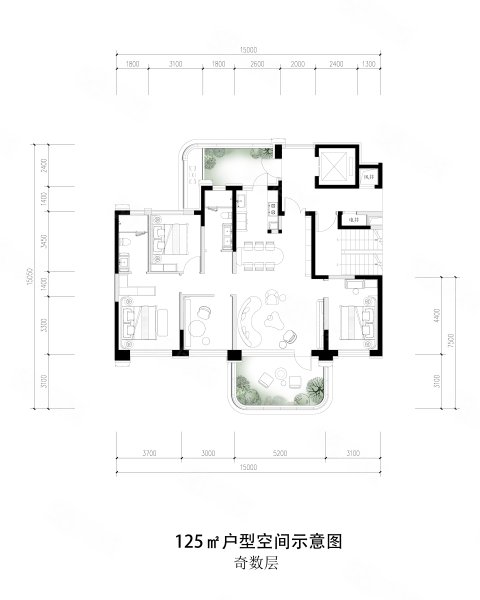 天地源云和锦上4室2厅125㎡256万二手房图片